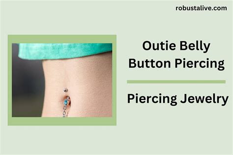 belly piercing with an outie